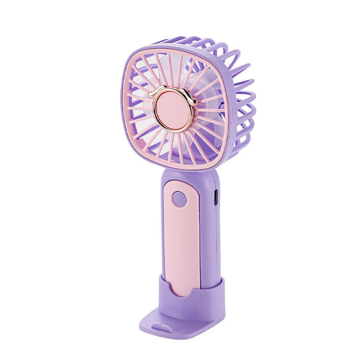 Women's Portable Hand Fan with Flexible Tilt Angle Kalsten