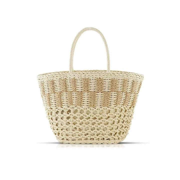 Basket bag with unique weaving structure Kalsten