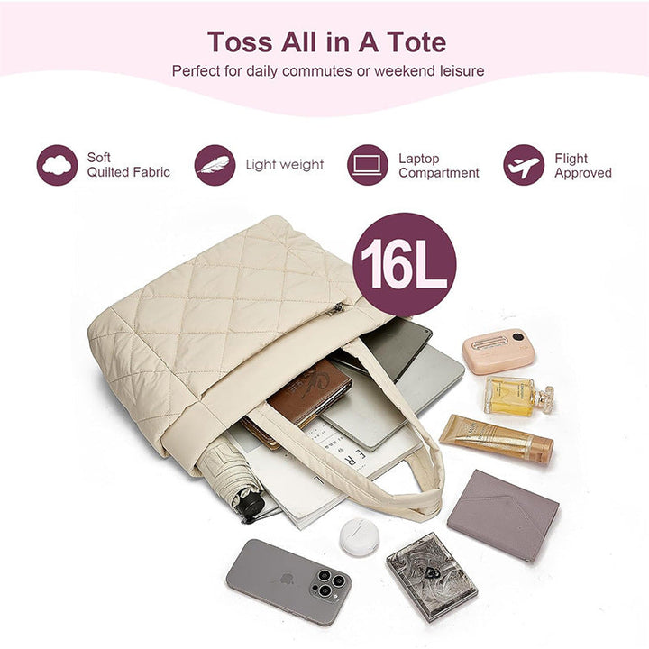 Padded everyday shoulder bag Kalsten