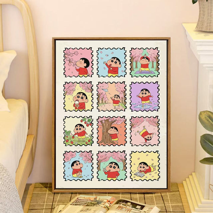 Whimsical Family-Themed Canvas Wall Art Kalsten