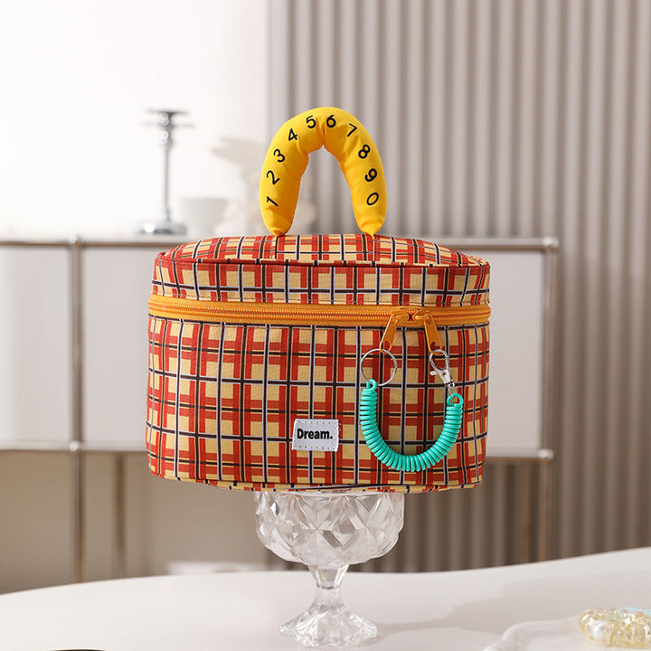 Stylish Multi-Compartment Cosmetic Case Kalsten