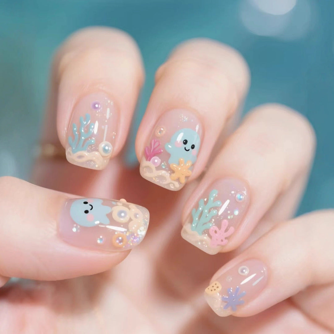 Creative Art Nails with Maritime Motifs Kalsten