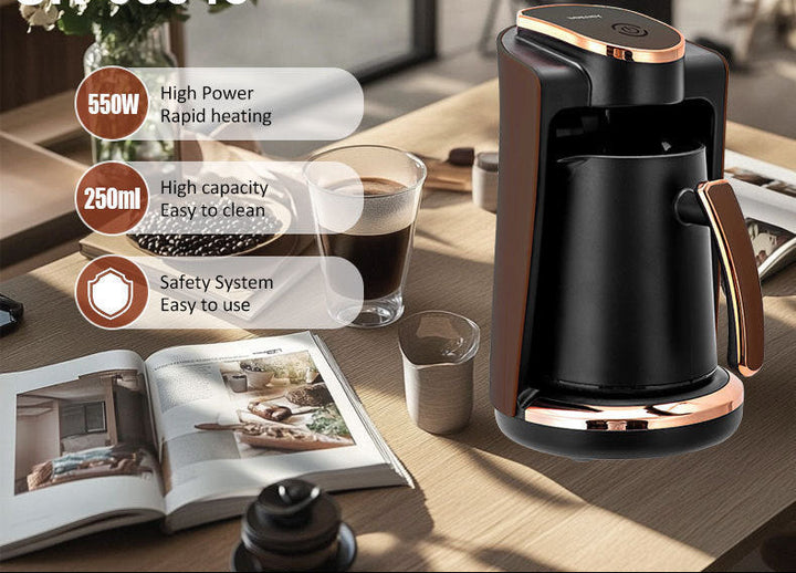 Premium Electric Pour-Over Coffee Maker with Integrated Thermal Control Kalsten