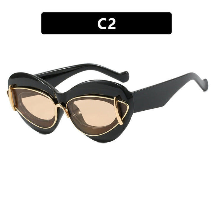 Women's extravagant cat-eye sunglasses Kalsten