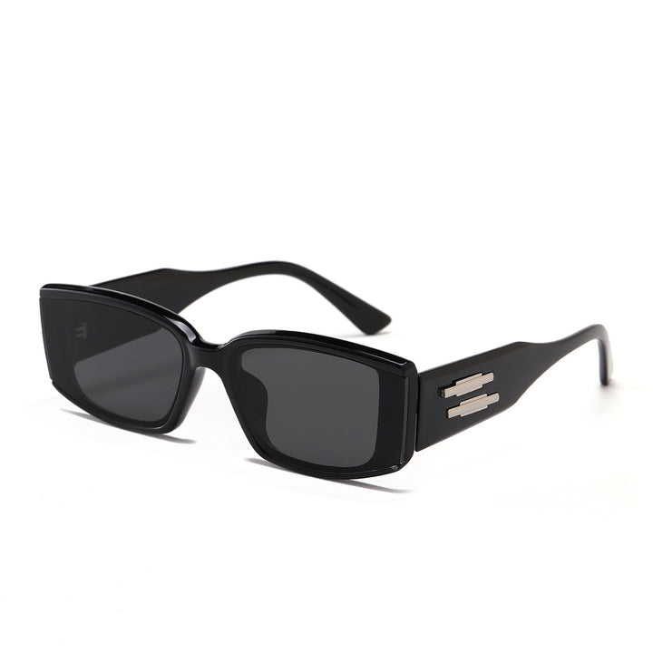 Women's elegant rectangular sunglasses with stylish acetate frame Kalsten