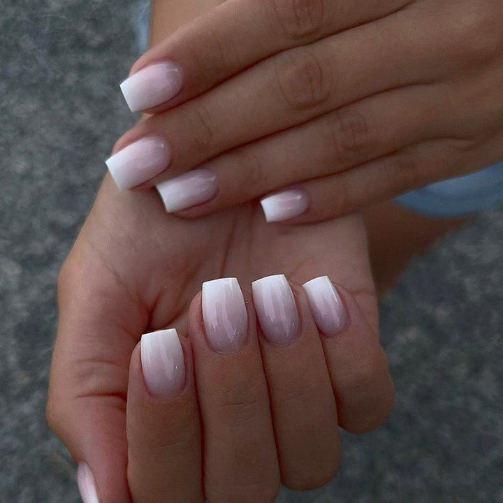 Ombre Glossy Nail Extensions Kalsten