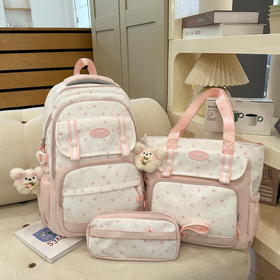 Star Patterned Multi-Functional Backpack Kalsten