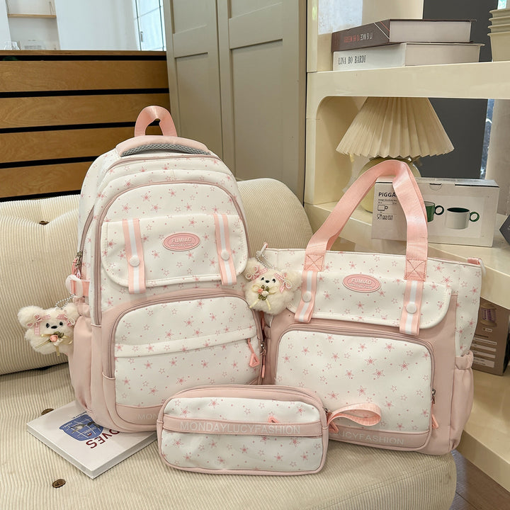 Star Patterned Multi-Functional Backpack Kalsten