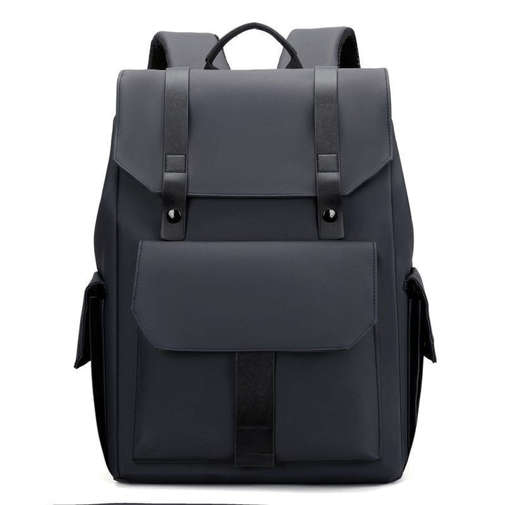 Elegant backpack with numerous compartments and reinforced back Kalsten