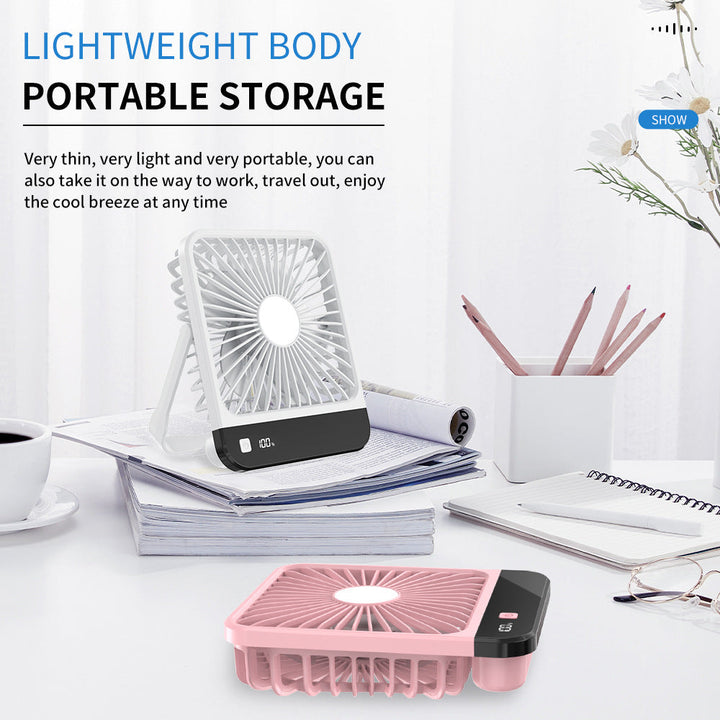 Unisex Portable Rechargeable Fan Kalsten