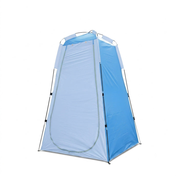Portable pop-up privacy shower changing tent with zippered door Kalsten