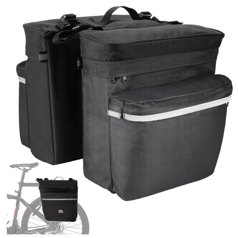 Bicycle bag with multiple attachment and insulated inner pocket Kalsten