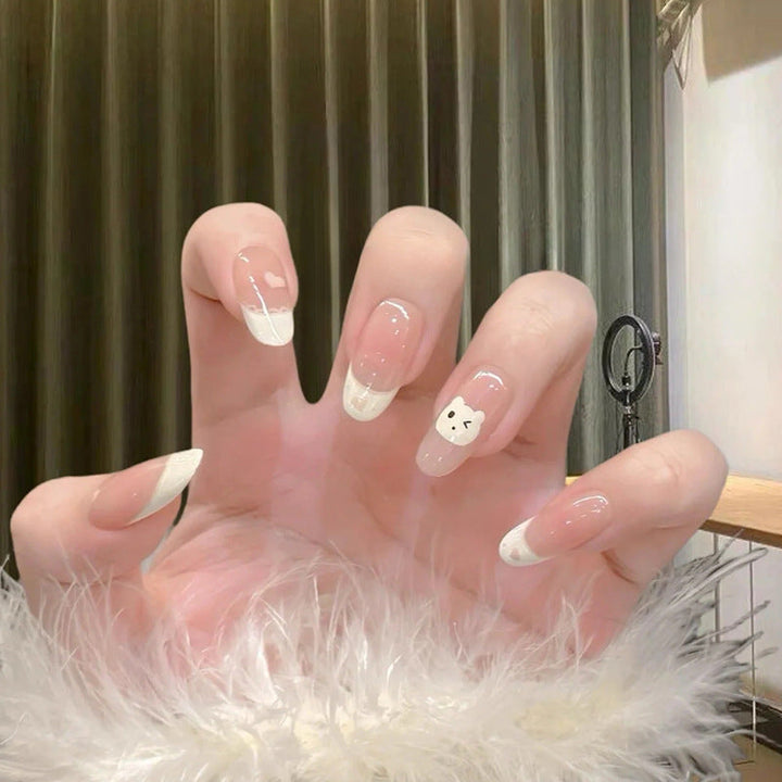 Artistic nail tips with playful motifs Kalsten