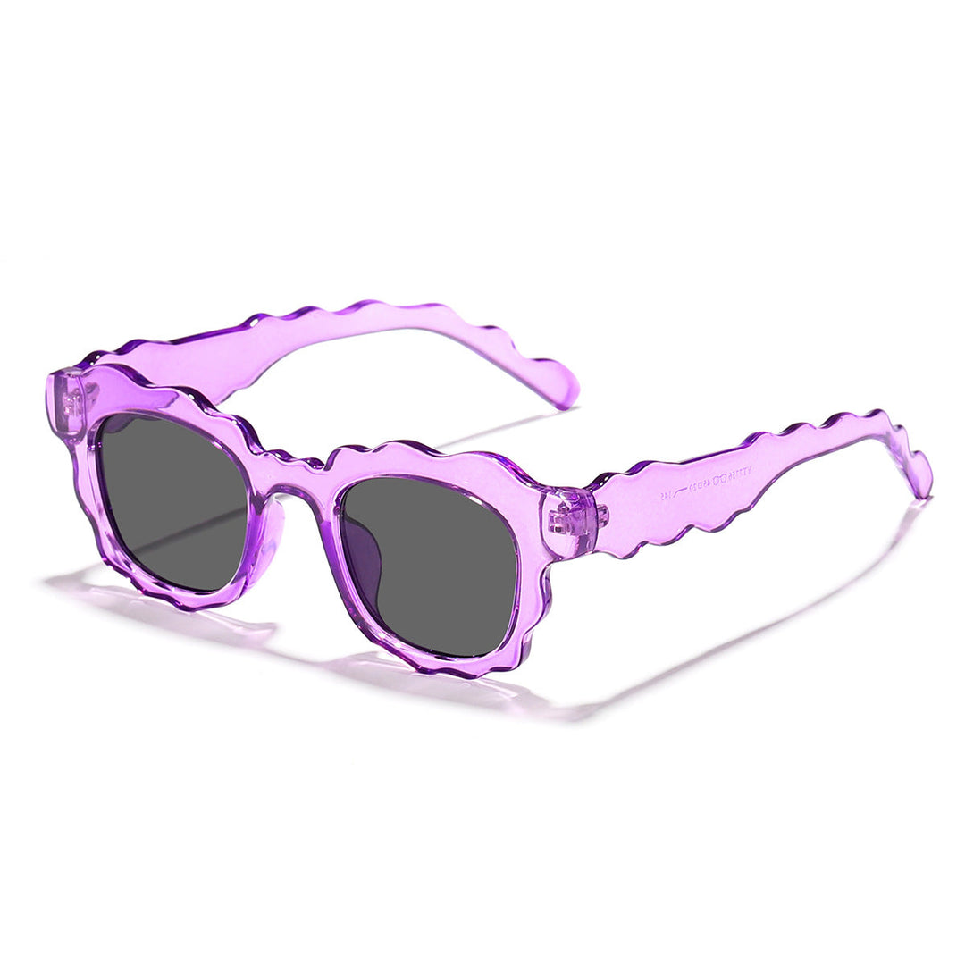 Women's eye-catching sunglasses in creatively designed cloud frame Kalsten