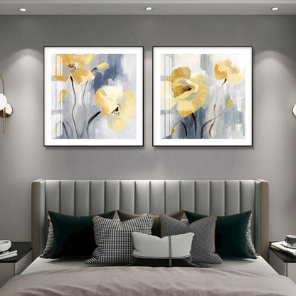 Elegant Flower Wall Art Set