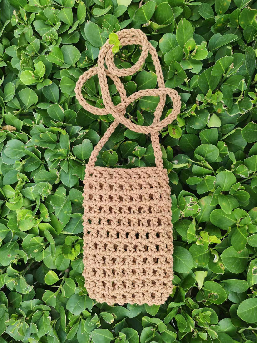 Hand-knotted shoulder bag Kalsten