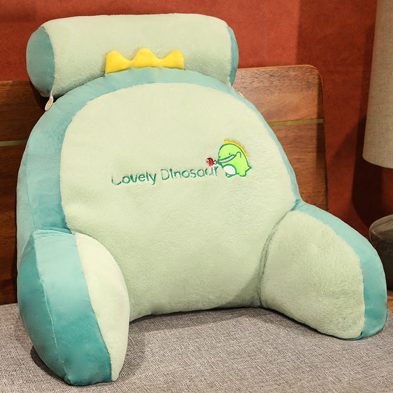 Plush back support cushion with cute rabbit motif Kalsten