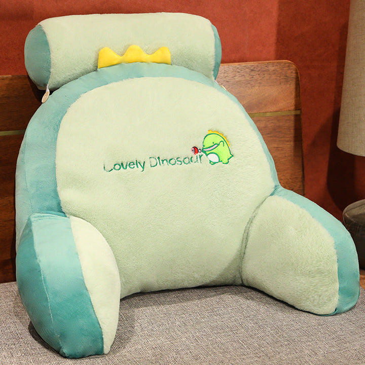 Plush back support cushion with cute rabbit motif Kalsten