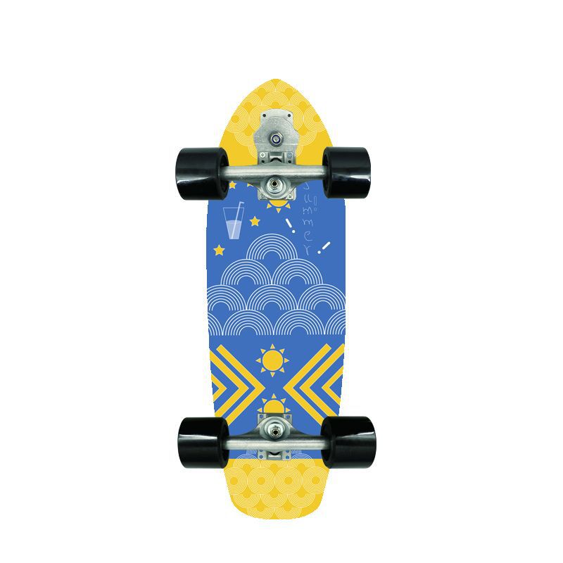 Retro-Inspired Mini Cruiser Skateboard Kalsten