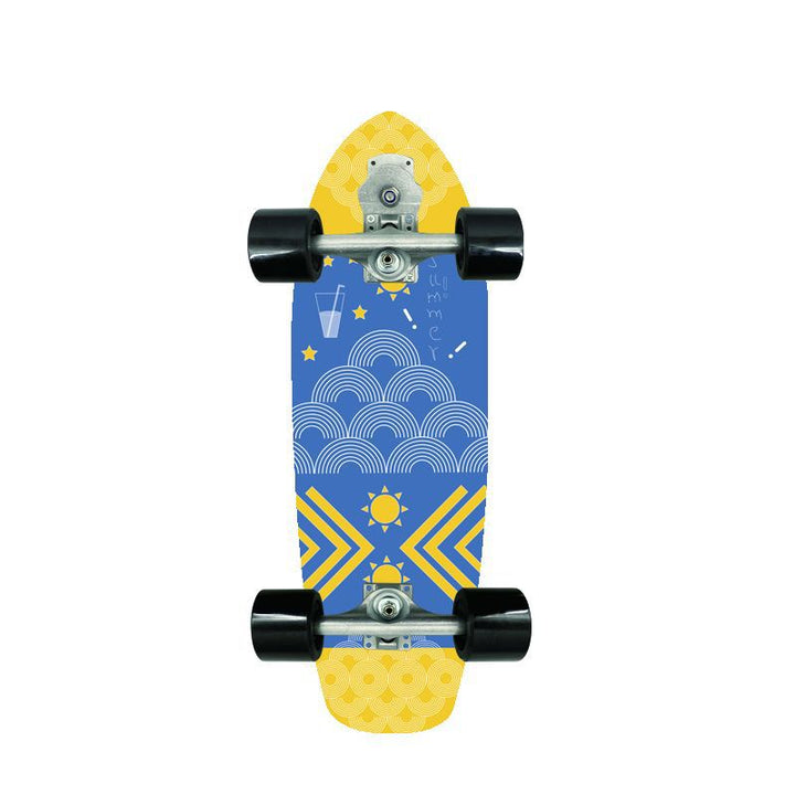 Retro-Inspired Mini Cruiser Skateboard Kalsten