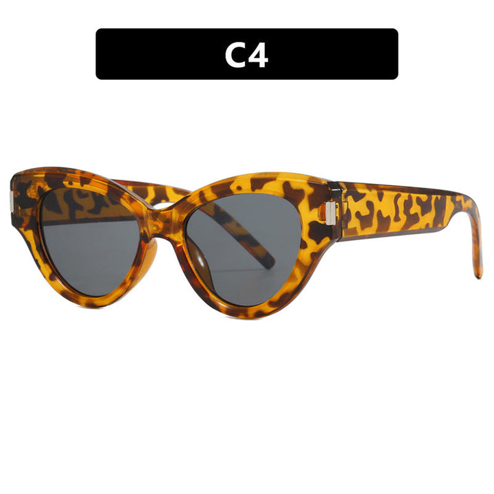 Ladies stylish Cat-Eye sunglasses with transparent frame Kalsten