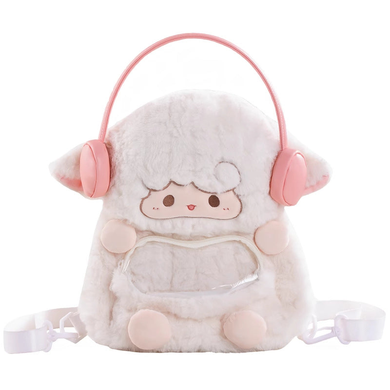 Cute Plush Animal-Themed Backpack Kalsten