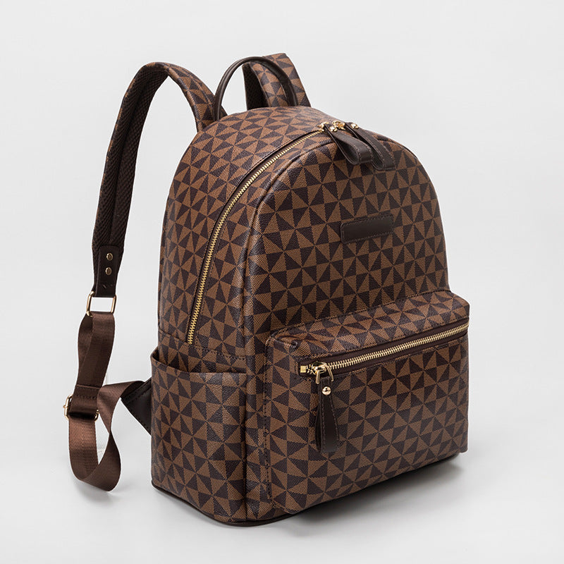 Fashionable backpack in geometric design Kalsten
