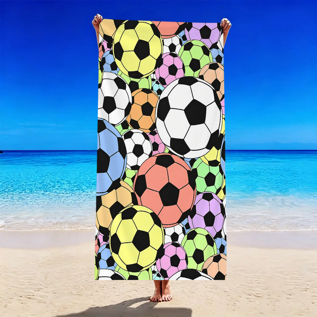 Football-themed beach towel Kalsten