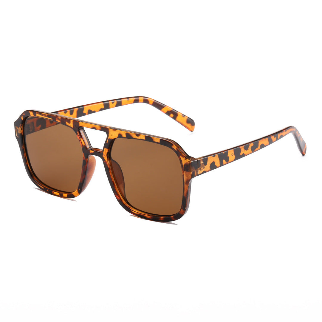 Ladies elegant square sunglasses with stylish pattern Kalsten