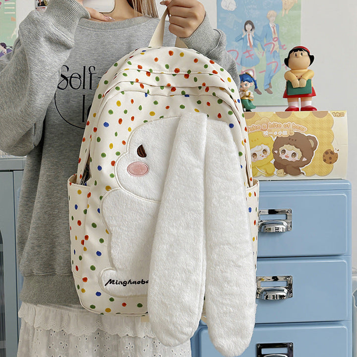 Adorable Plush Bunny Backpack Kalsten