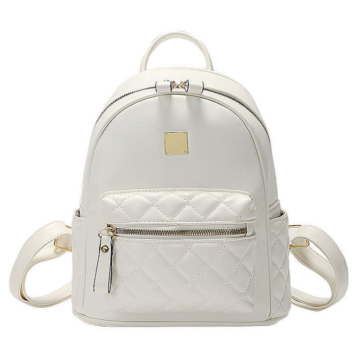 Quilted Leather Mini Backpack Kalsten