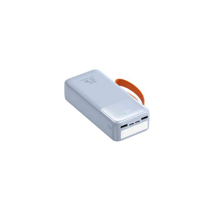 Portable power bank with integrated cable management and fast charging function Kalsten