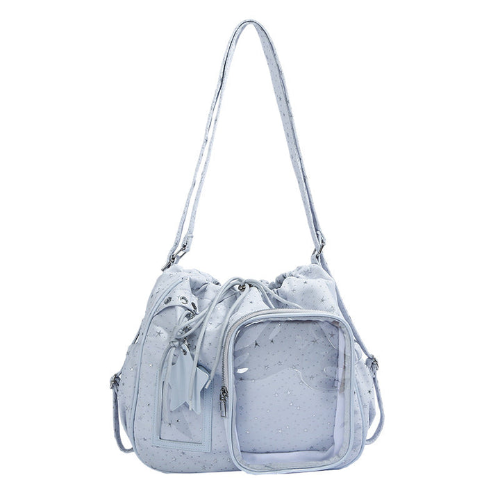 Stylish Multi-Pocket Drawstring Tote Bag Kalsten
