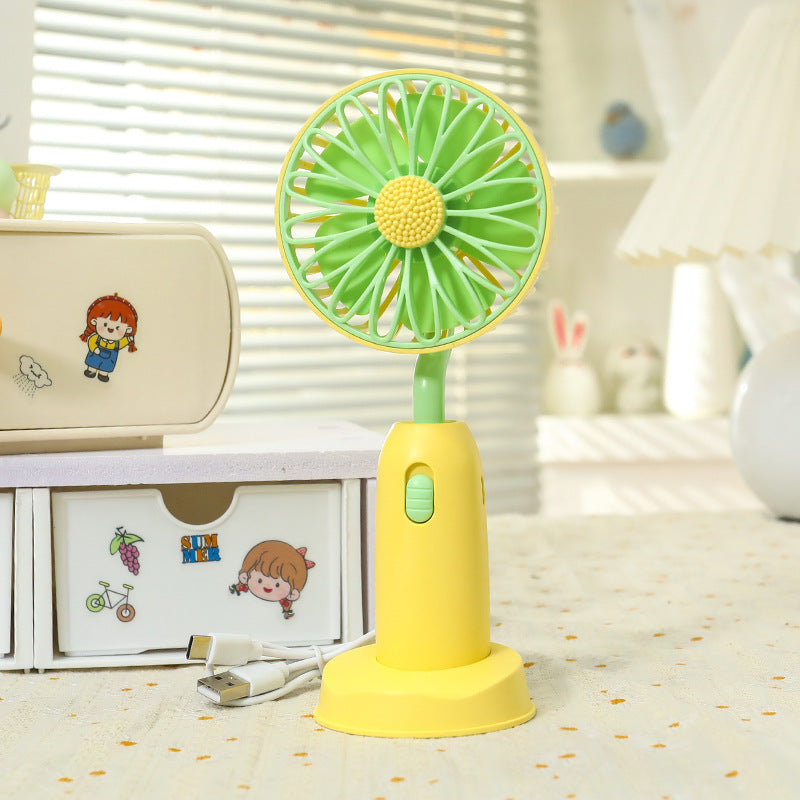 Women's Portable Mini Fan with Flexible Head Kalsten