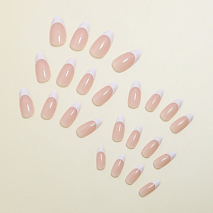 Elegant French Tip Press-On Nails Kalsten 1787224920