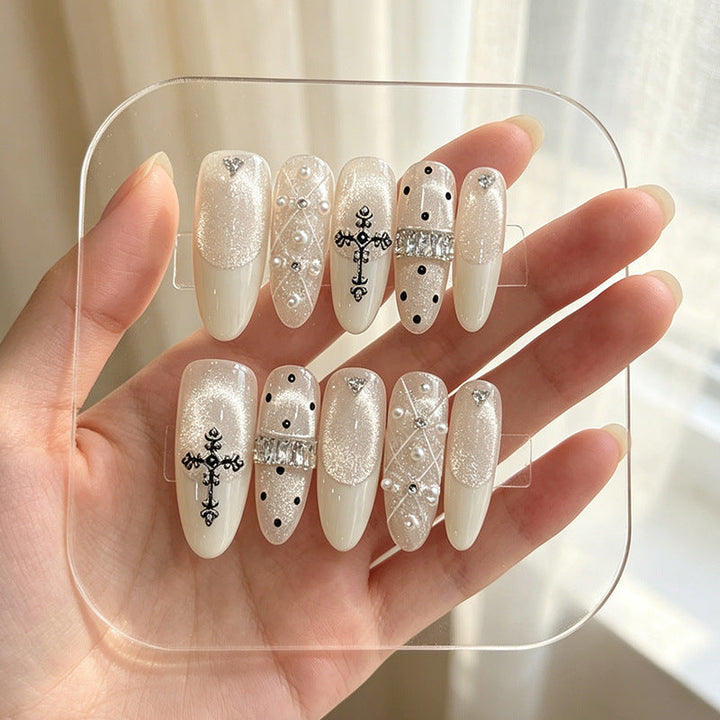 Decorative Nail Art Press-On Set Kalsten 1787314135