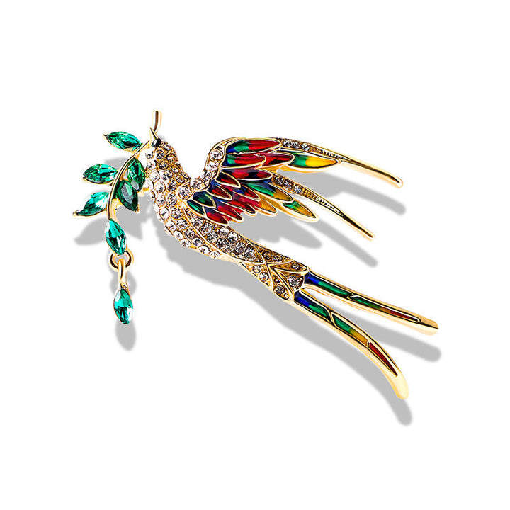 Enchanting Feather Brooch Kalsten
