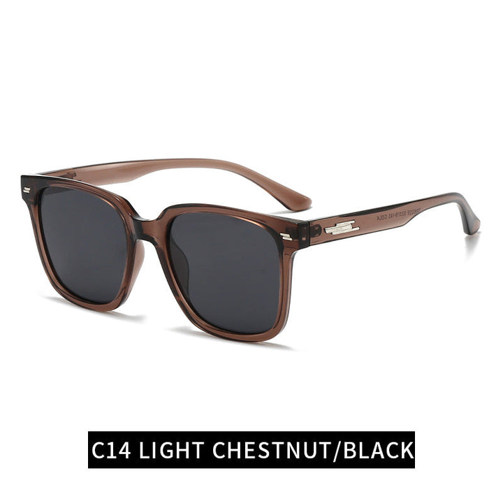 Women's fashionable square sunglasses with UV protection and flexible frame Kalsten