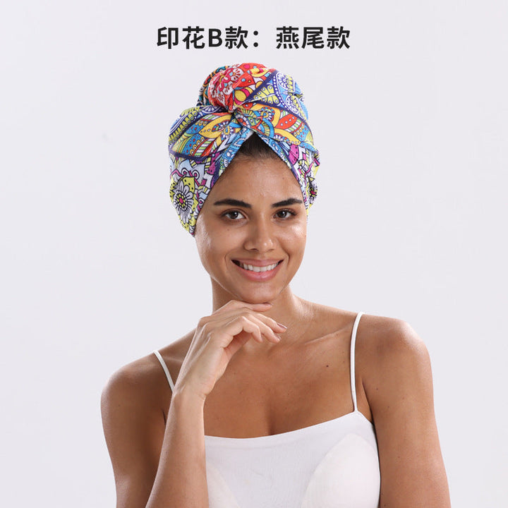 Shower cap with colorful print Kalsten
