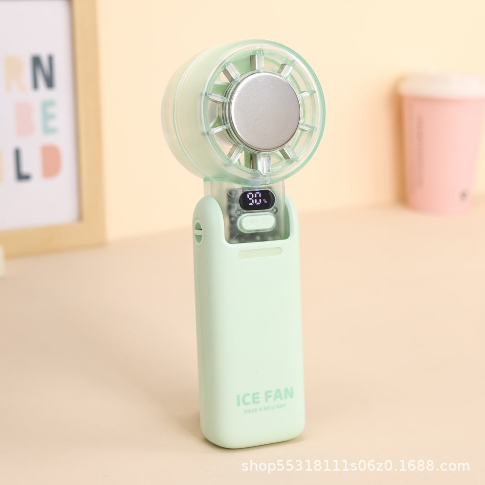 Rechargeable Ice Cooling Handheld Fan Kalsten