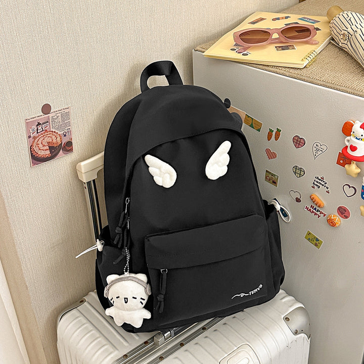 Cute Winged Design School Backpack