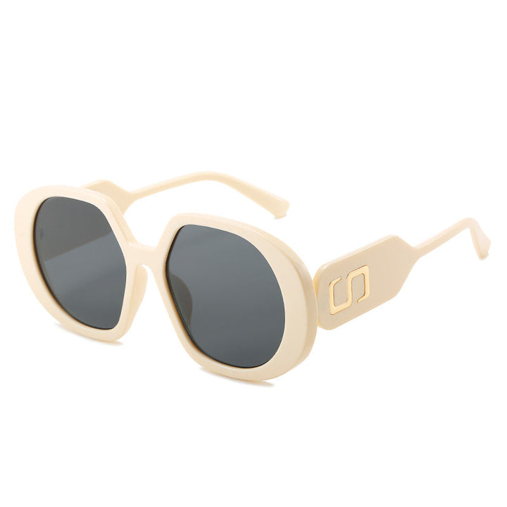 Women oversized sunglasses with distinctive frame and UV protection Kalsten