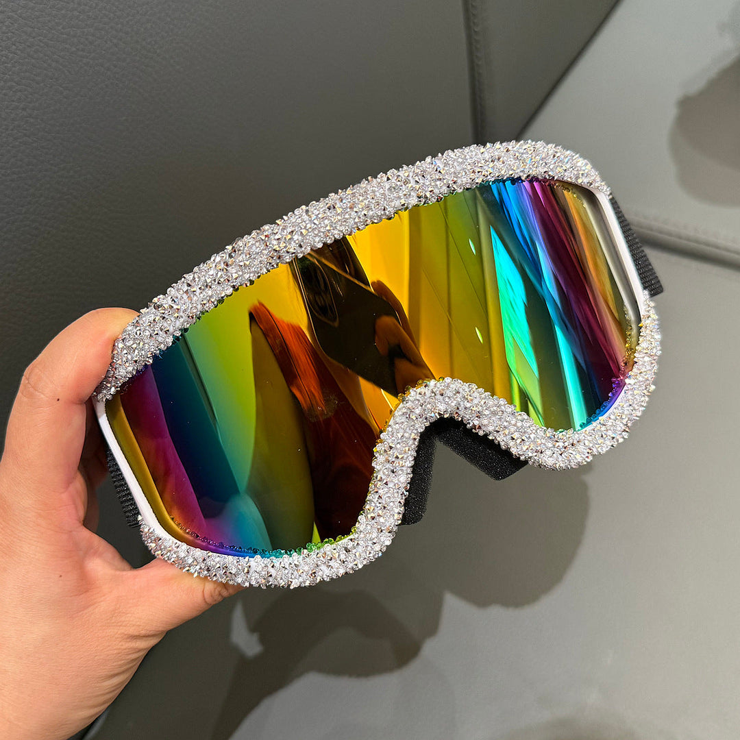 Women's ski goggles with sparkling crystal detailing Kalsten