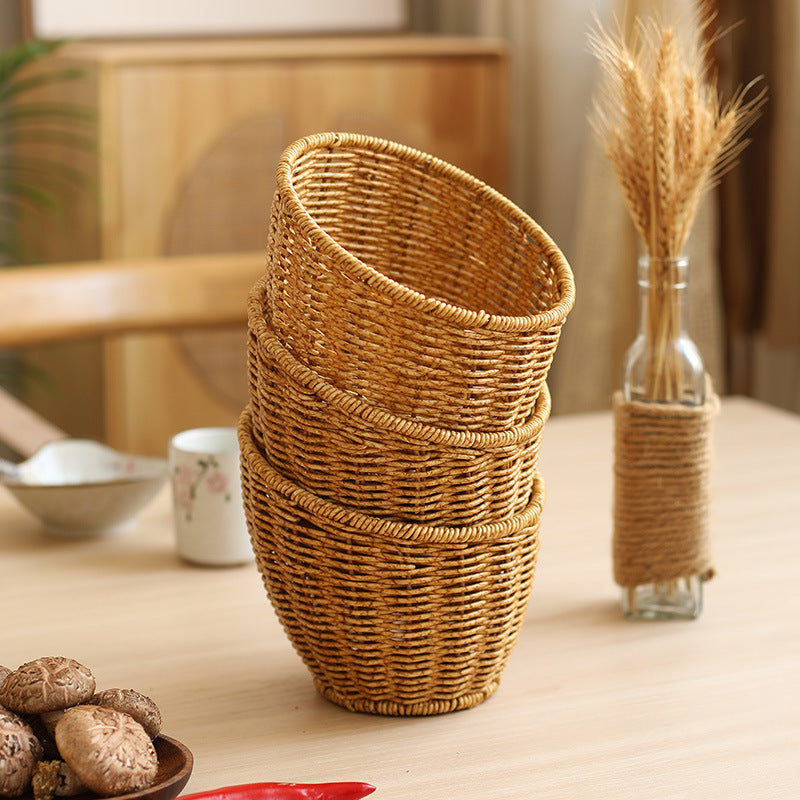 Unisex Handcrafted Decoration Basket with Modern Design Kalsten