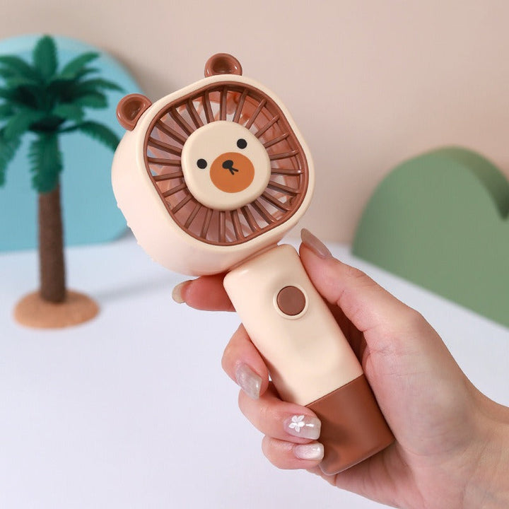 Unisex Portable Hand Fan in Cute Bear Pattern Kalsten