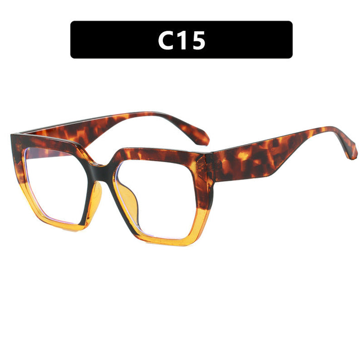 Women's geometric glasses in stylish tortoiseshell pattern Kalsten