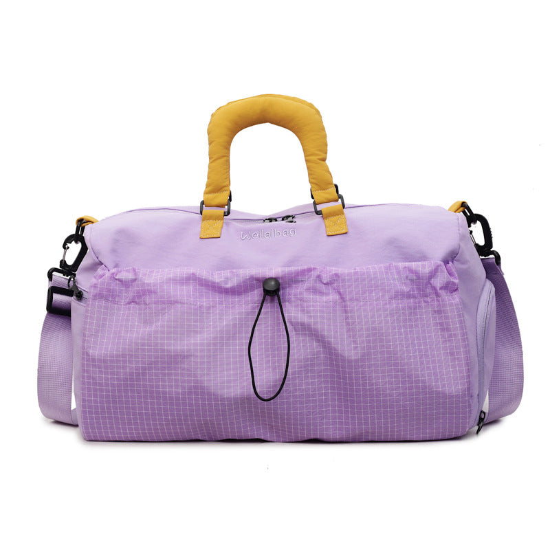 Sporty travel bag with padded carrying handle Kalsten