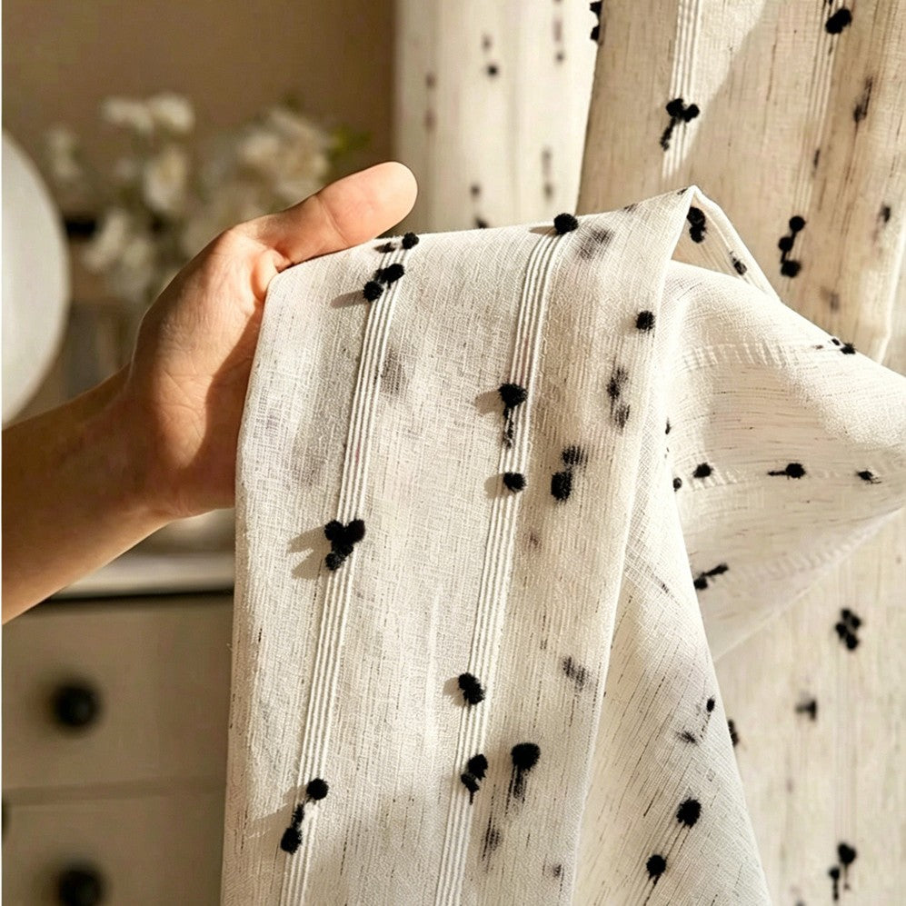 Decorative Sheer Curtain Panel Kalsten