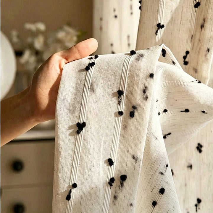 Decorative Sheer Curtain Panel Kalsten