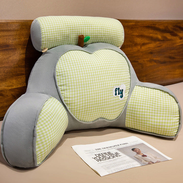 Comfortable support cushion with playful fruit design Kalsten